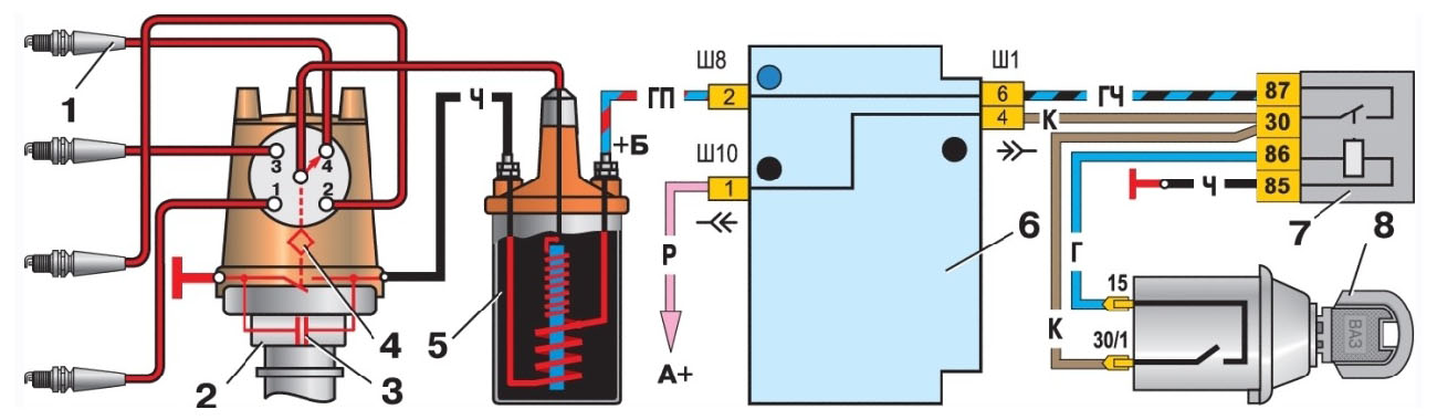 Схема Зажигания Фото
